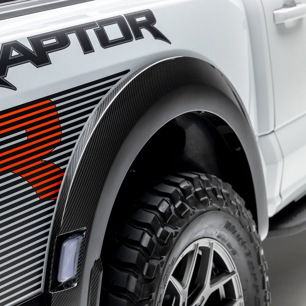 VORSTEINER FRT1091 Fender Flares (Satin Carbon) for FORD F-150 Raptor R 2023- Photo-4