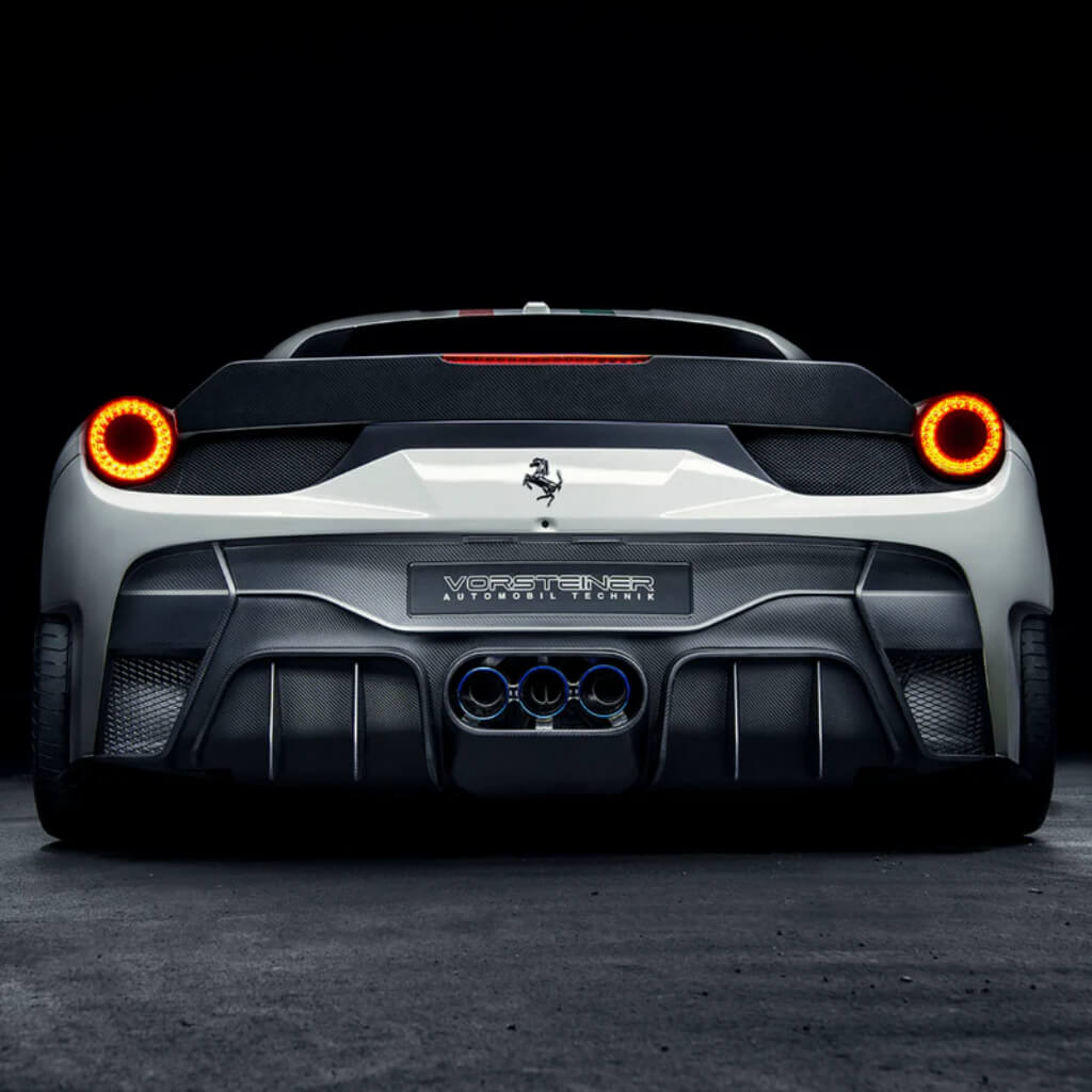 VORSTEINER FRV1160 Decklid Spoiler VX AERO (Gloss Carbon) for FERRARI 458 Italia 2009-2015 Photo-4