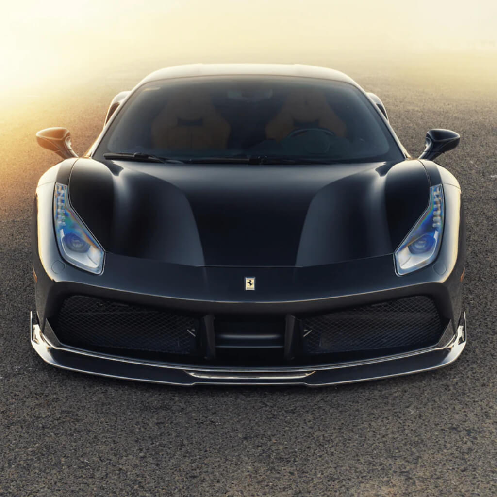 VORSTEINER FRV2020 Front Spoiler DIAVOLO (Gloss Carbon) for FERRARI 488 Photo-5