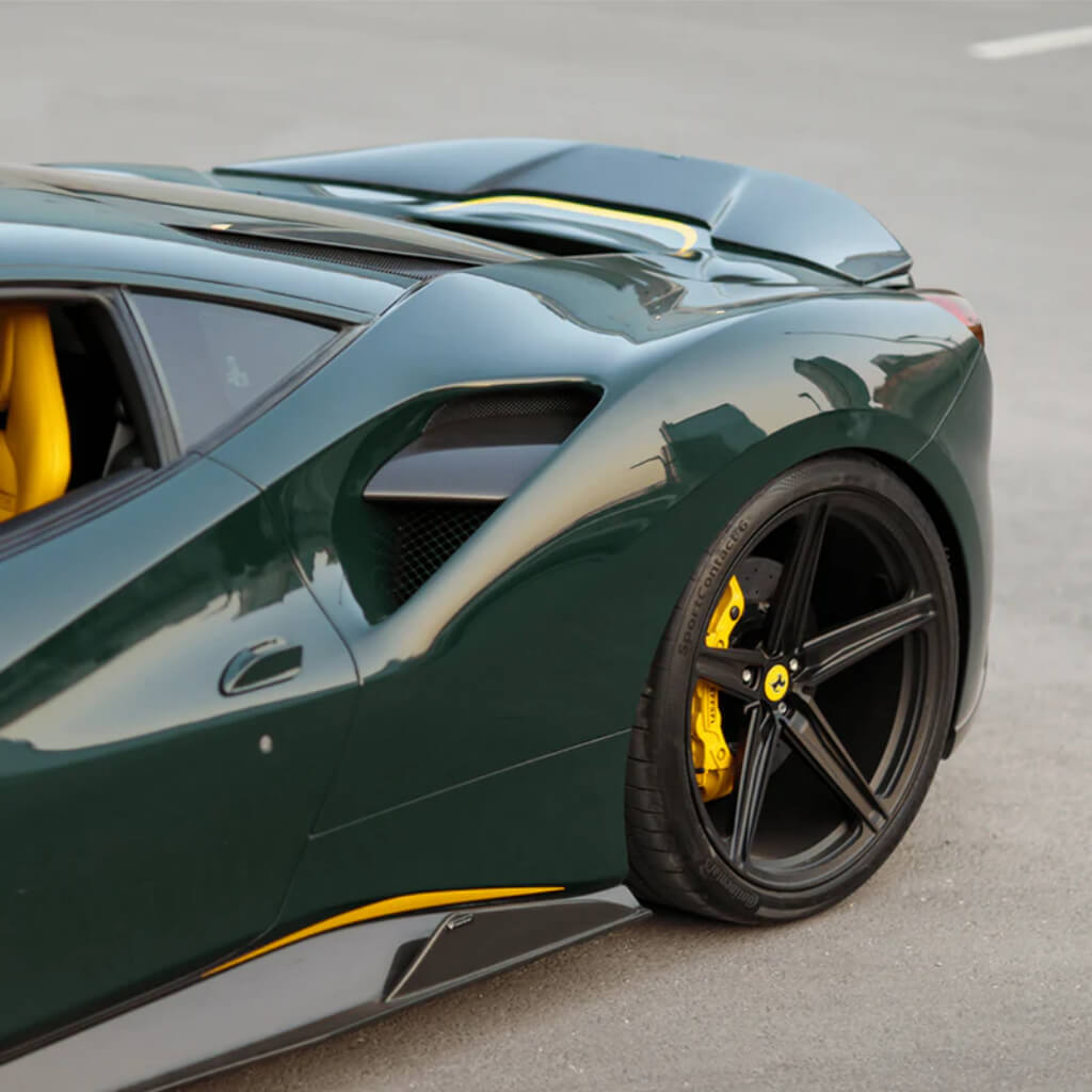 VORSTEINER FRV2060 Decklid Spoiler DIAVOLO (Gloss Carbon) for FERRARI 488 Photo-8