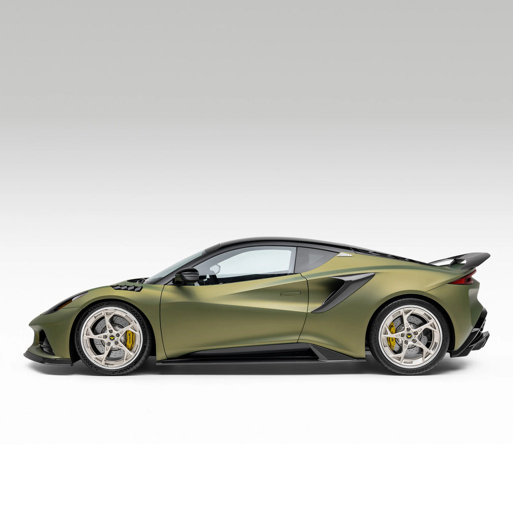 VORSTEINER LOE1031 Side Skirts LR-52 (Satin Carbon) for LOTUS Emira 2024- Photo-6