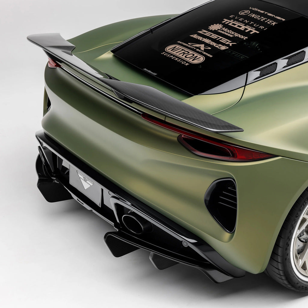 VORSTEINER LOE1050 Rear Diffuser LR-52 (Gloss Carbon) for LOTUS Emira 2024- Photo-4