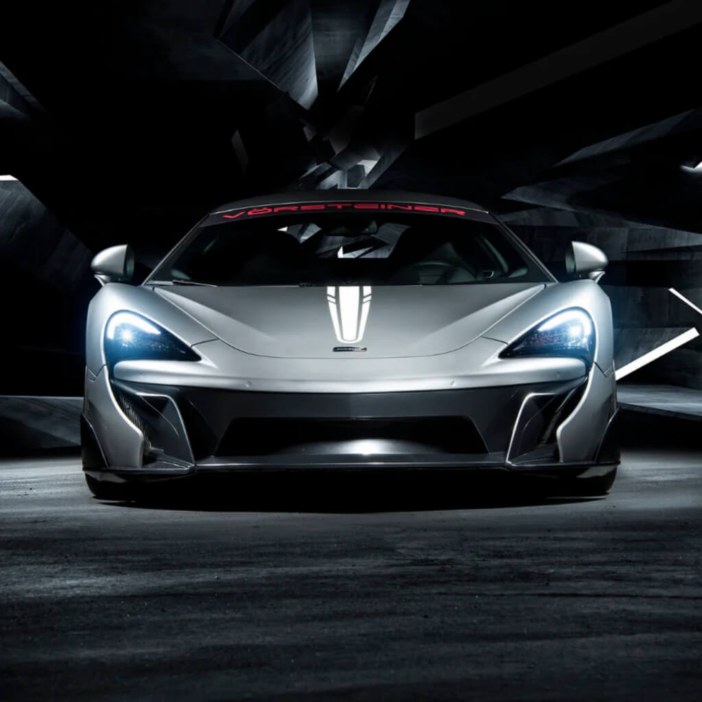 VORSTEINER MVR1110 Front Bumper with Front Splitter 570-VX (Gloss Carbon) for MCLAREN 570S 2015-2021 Photo-5