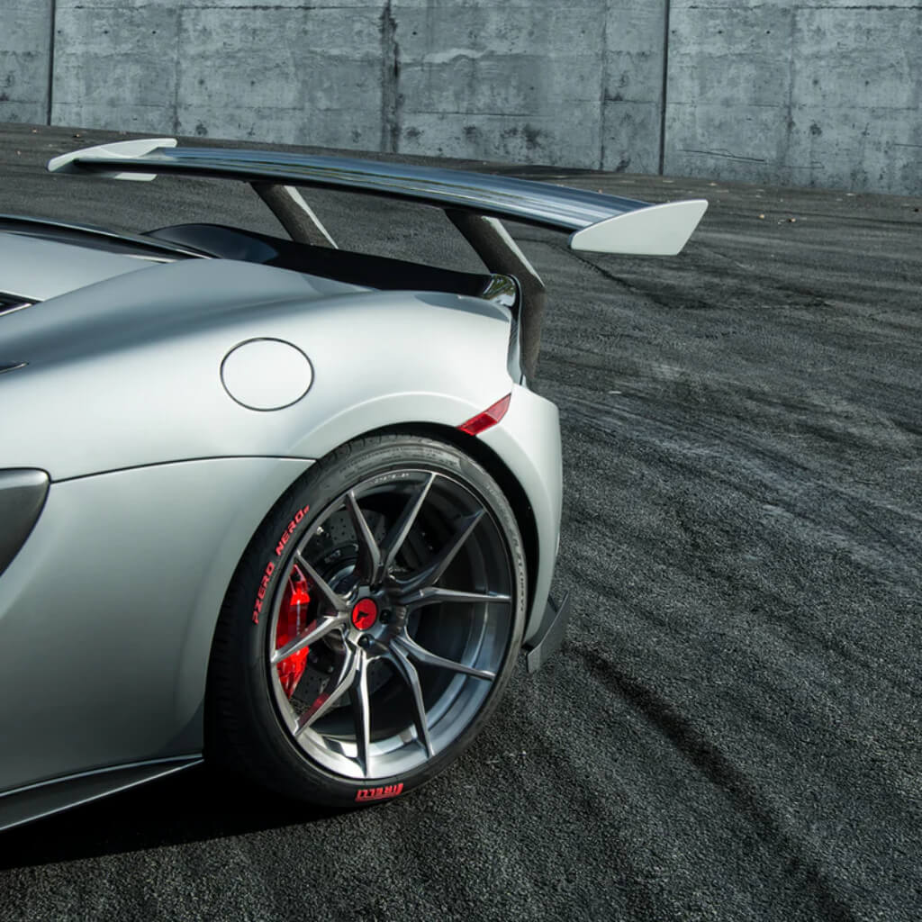 VORSTEINER MVR1370 Wing Blade with Uprights 570-VX (Gloss Carbon) for MCLAREN 570S 2015-2021 Photo-4