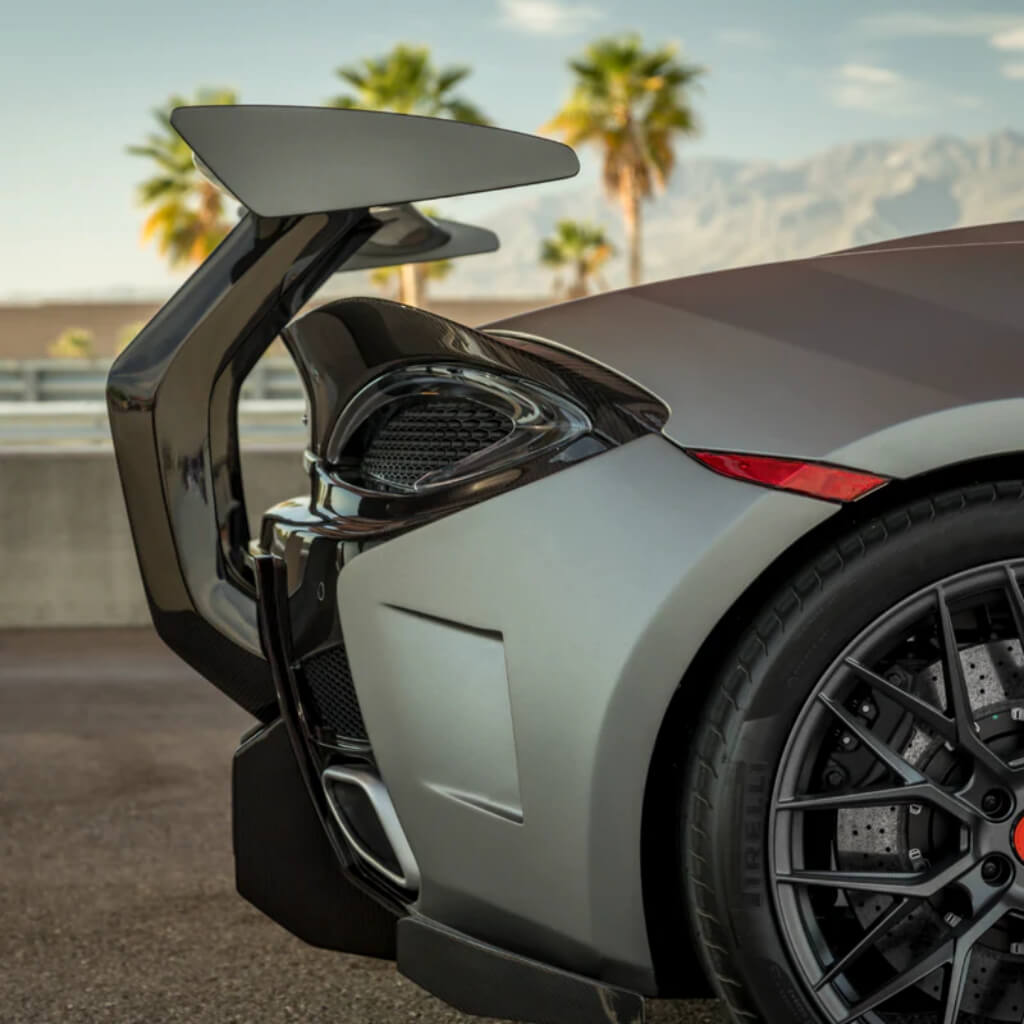 VORSTEINER MVR1370 Wing Blade with Uprights 570-VX (Gloss Carbon) for MCLAREN 570S 2015-2021 Photo-5
