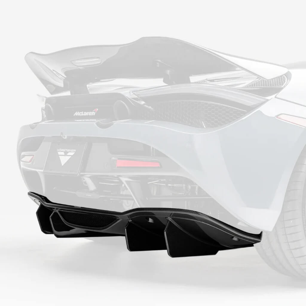 VORSTEINER MVS2050 Rear Diffuser SILVERSTONE EDITION (Gloss Carbon) for MCLAREN 720S 2017- Photo-1