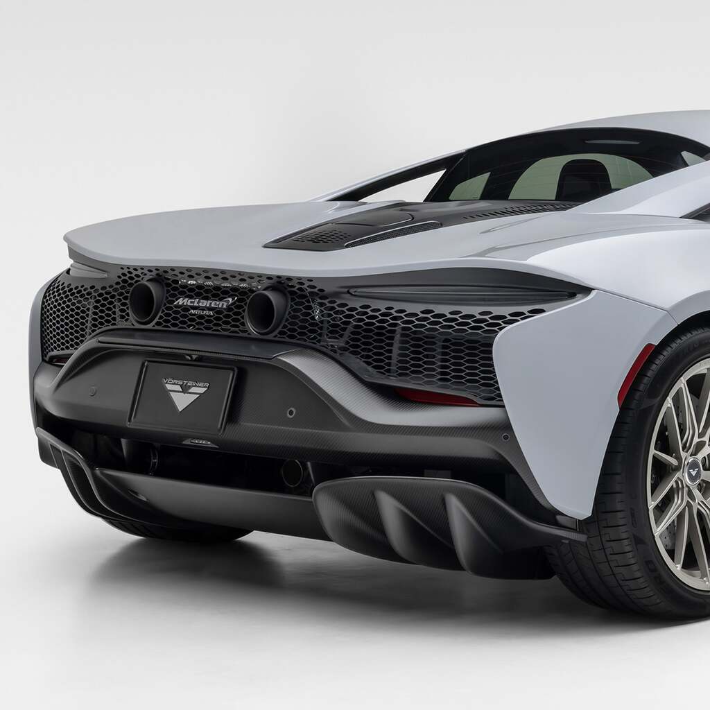 VORSTEINER MVS3041 Rear Bumper VRS (Satin Carbon) for MCLAREN Artura 2023- Photo-1
