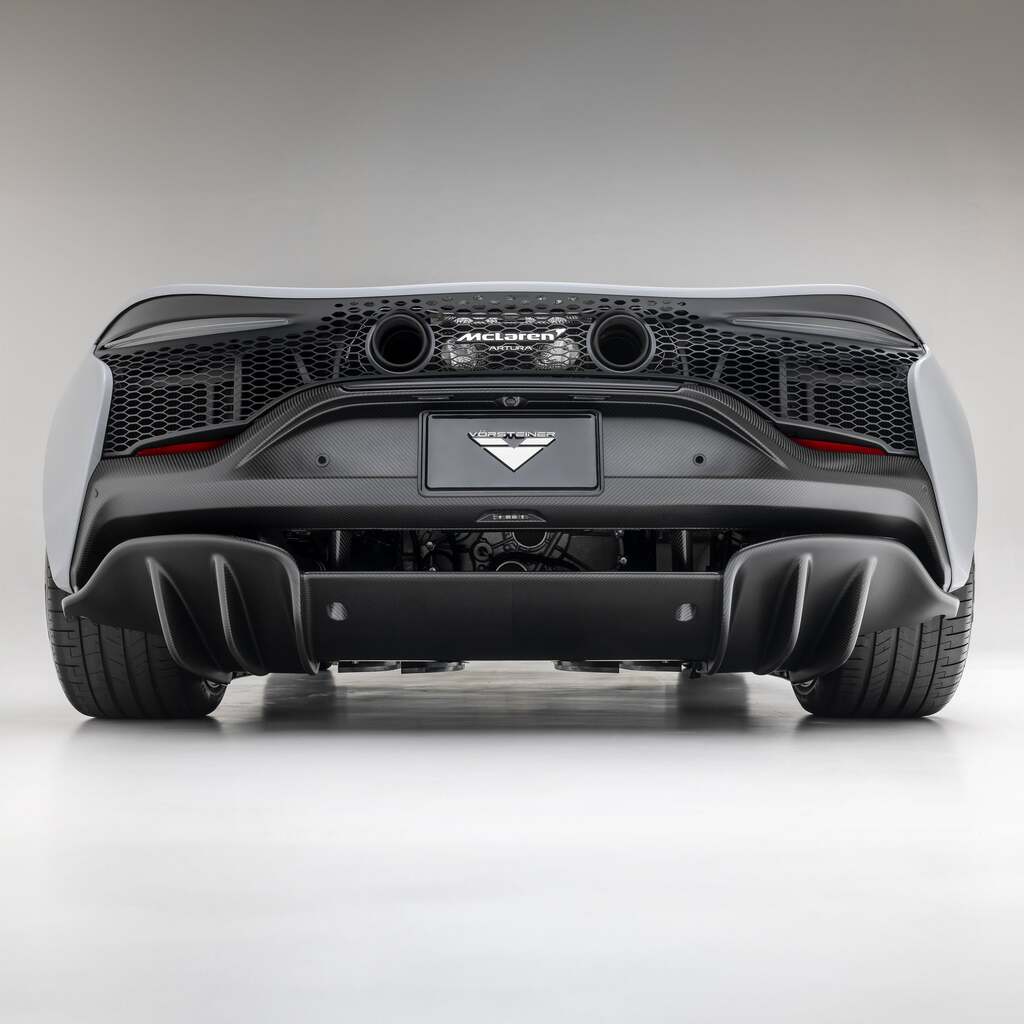 VORSTEINER MVS3050 Rear Diffuser VRS (Gloss Carbon) for MCLAREN Artura 2023- Photo-1