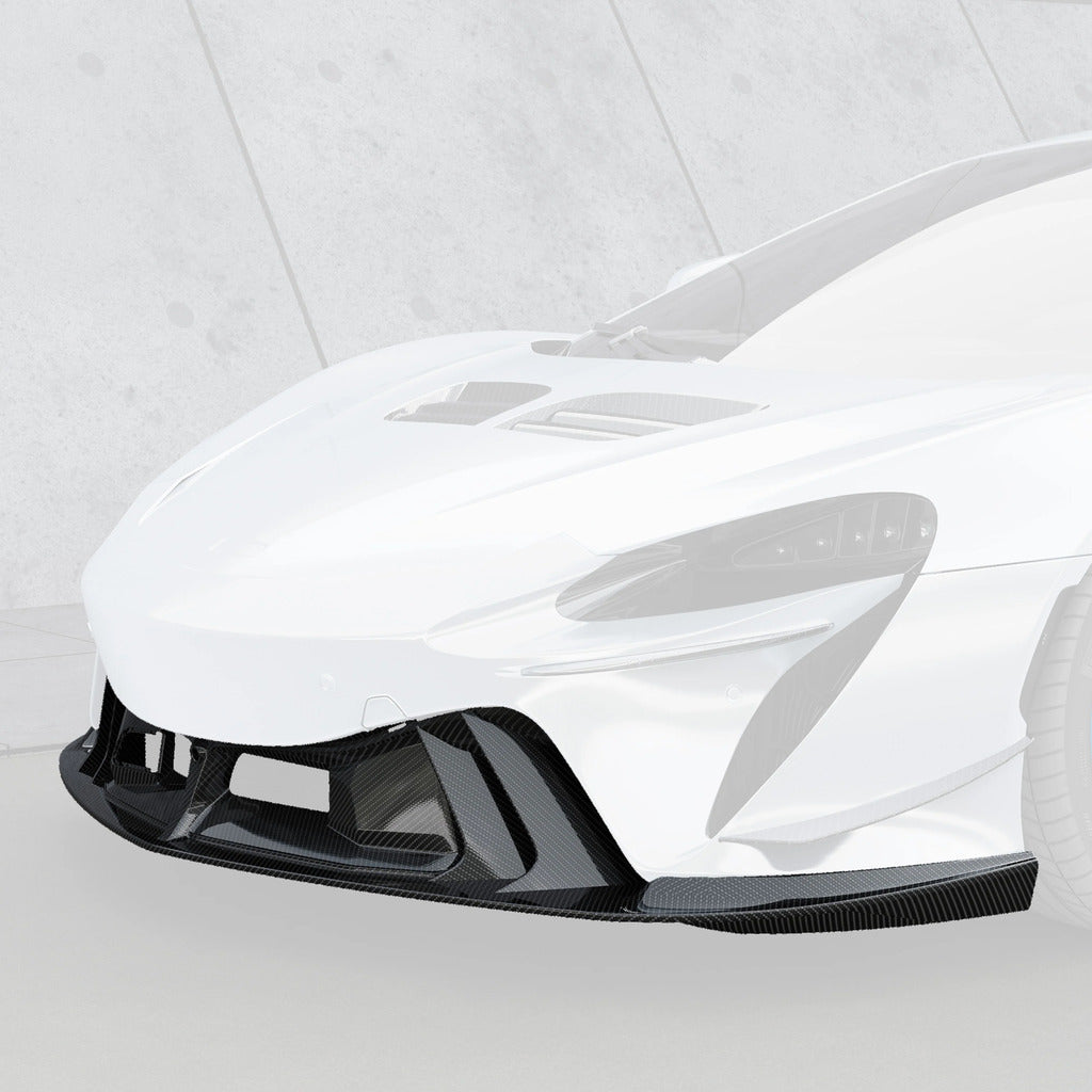 VORSTEINER MVS4021 Front Splitter GP-63 (Satin Carbon) for MCLAREN Artura 2023- Photo-0
