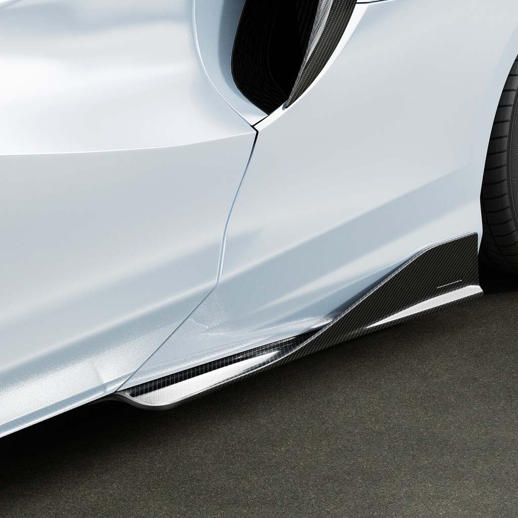 VORSTEINER MVS4030 Side Skirt GP-63 (Gloss Carbon) for MCLAREN Artura 2023- Photo-1