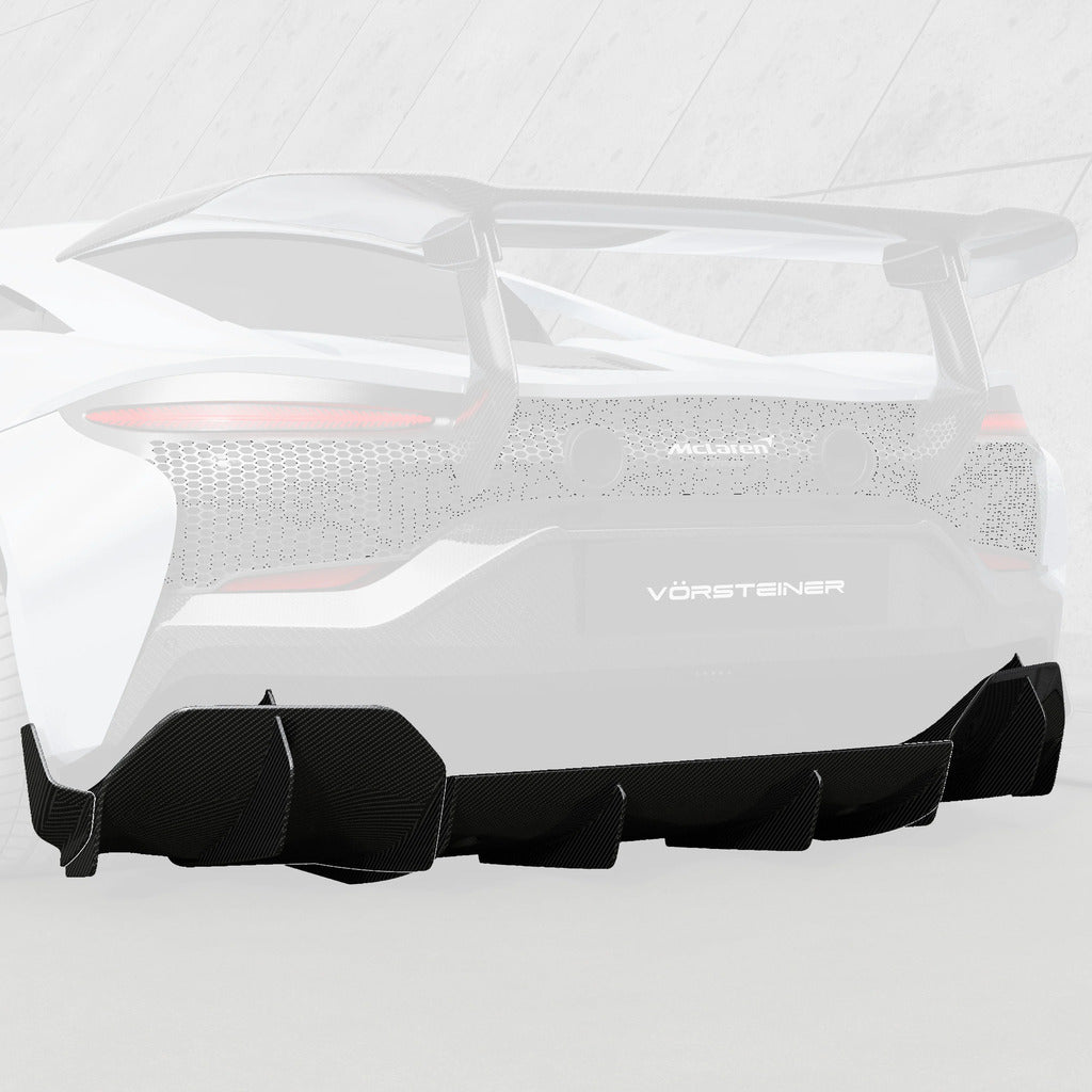 VORSTEINER MVS4051 Rear Diffuser GP-63 (Satin Carbon) for MCLAREN Artura 2023- Photo-0