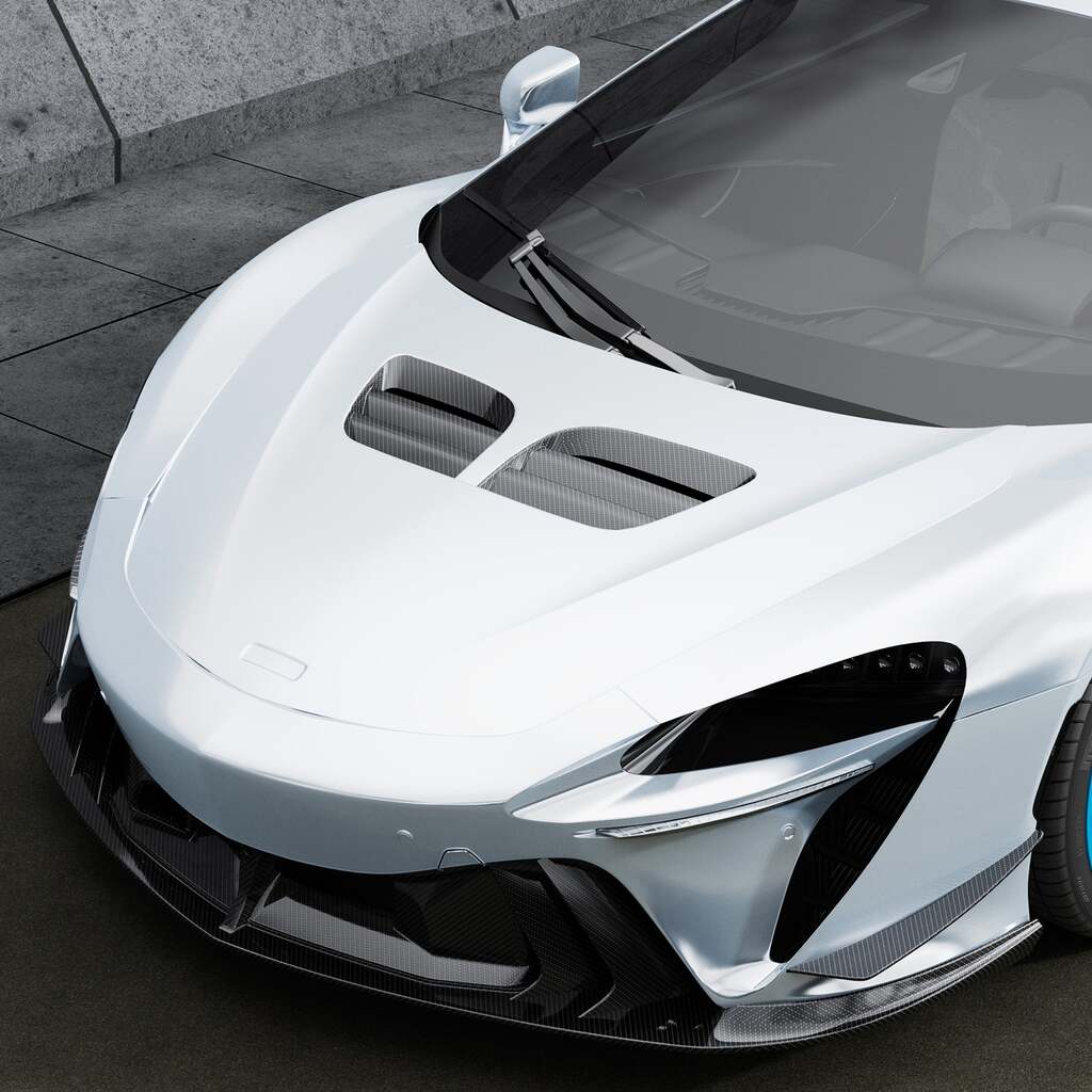 VORSTEINER MVS4080 Hood GP-63 (Gloss Carbon) for MCLAREN Artura 2023- Photo-1