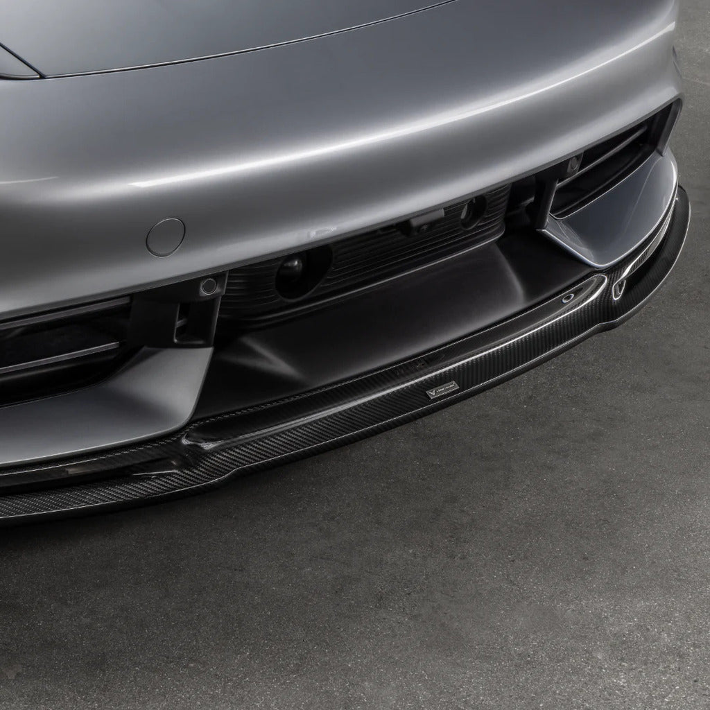 VORSTEINER POV3020 Front Spoiler (Carbon) for PORSCHE Taycan Turbo / Turbo S 2020- Photo-4