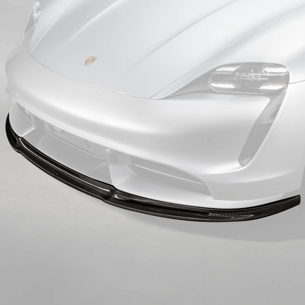 VORSTEINER POV3020 Front Spoiler (Carbon) for PORSCHE Taycan Turbo / Turbo S 2020- Photo-0