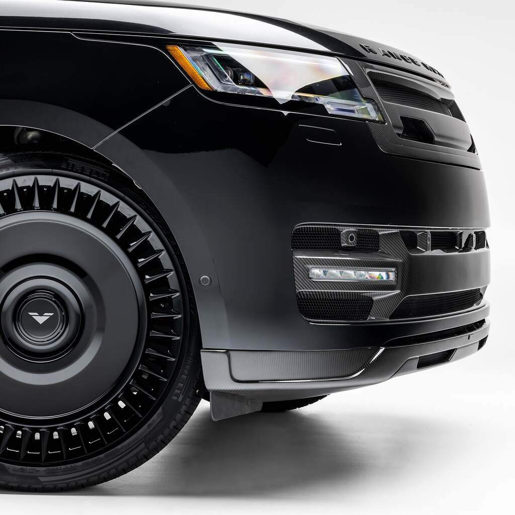 VORSTEINER ROV1020 Front Spoiler KENSINGTON (Gloss Carbon) for LAND ROVER Range Rover (L460) 2024- Photo-3