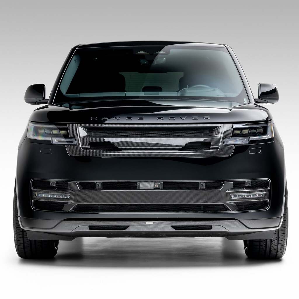VORSTEINER ROV1026 Front Middle Grill KENSINGTON (Satin Carbon) for LAND ROVER Range Rover (L460) 2024- Photo-2