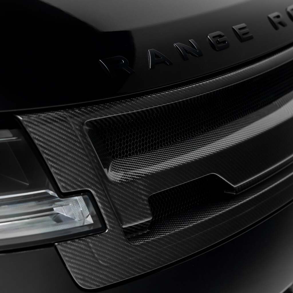 VORSTEINER ROV1035 Front Upper Grill KENSINGTON (Gloss Carbon) for LAND ROVER Range Rover (L460) 2024- Photo-4