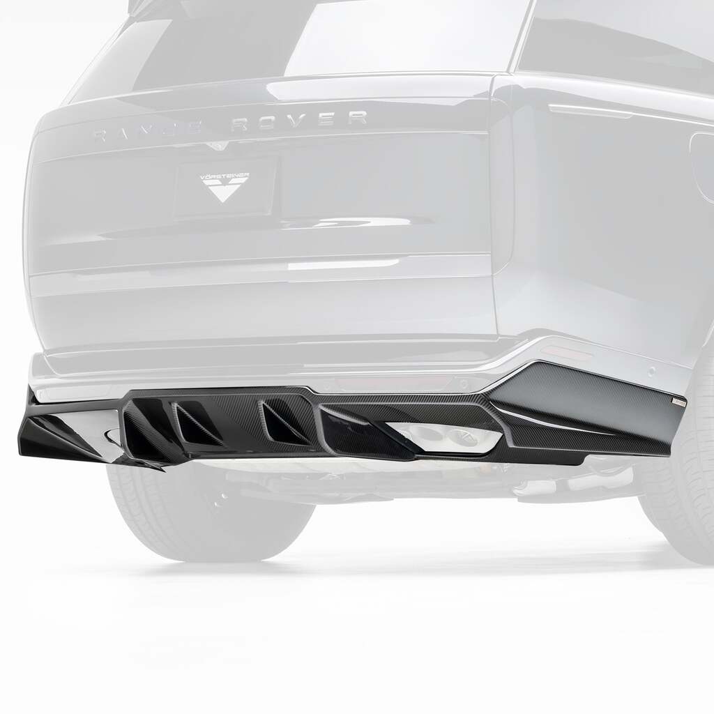 VORSTEINER ROV1051 Rear Diffuser KENSINGTON (Satin Carbon) for LAND ROVER Range Rover (L460) 2024- Photo-0