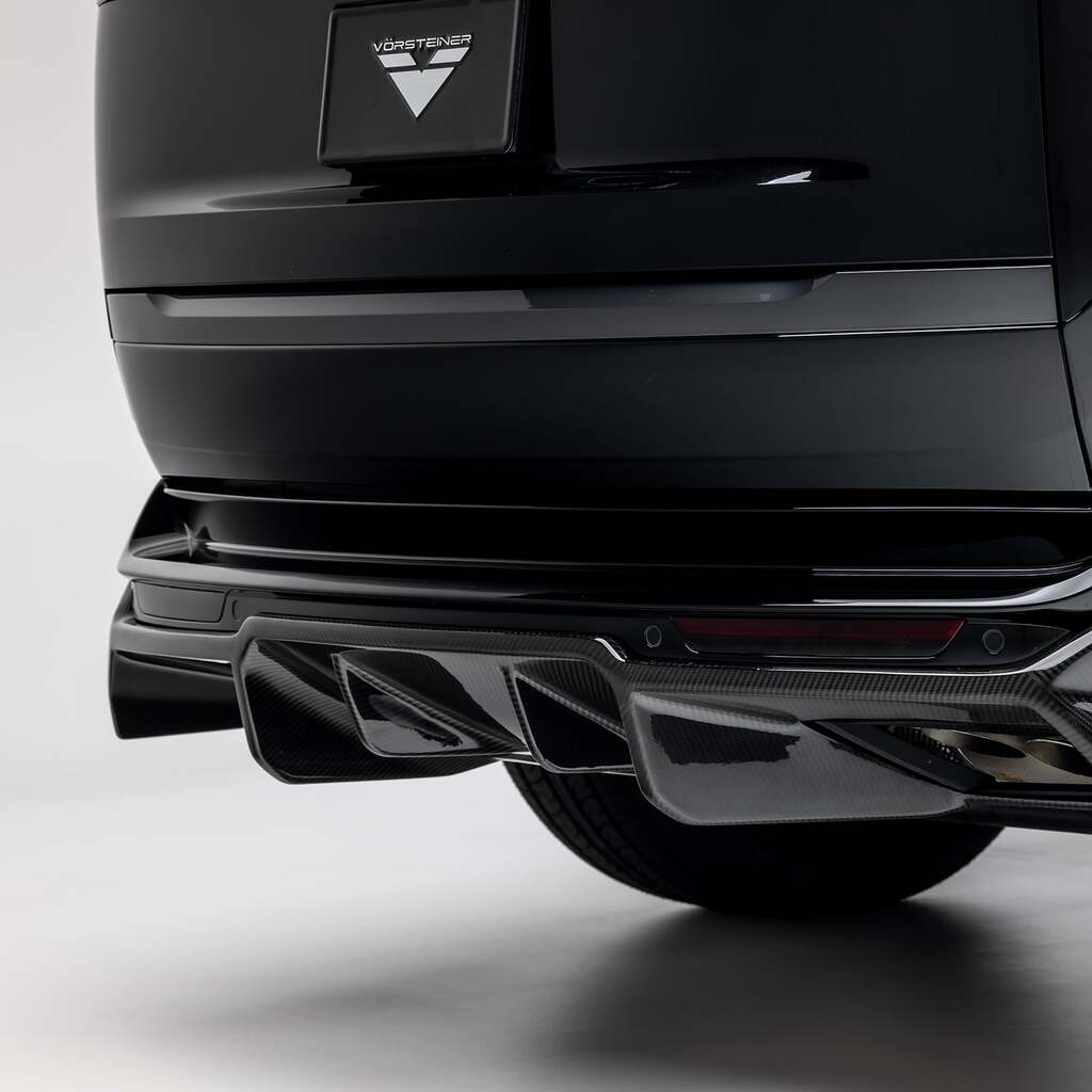 VORSTEINER ROV1051 Rear Diffuser KENSINGTON (Satin Carbon) for LAND ROVER Range Rover (L460) 2024- Photo-4