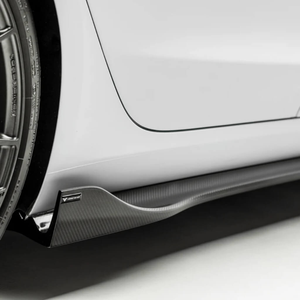 VORSTEINER TEV1030 Side Skirt VOLTA (Gloss Carbon) for TESLA Model 3 2017- Photo-4