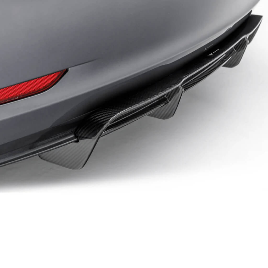 VORSTEINER TEV1055 Rear Diffuser VOLTA (Gloss Carbon) for TESLA Model 3 2017- Photo-3