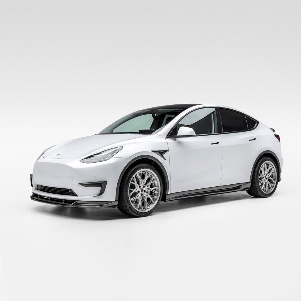 VORSTEINER TEV2030 Side Skirts VRS (Gloss Carbon) for TESLA Model Y 2020- Photo-6