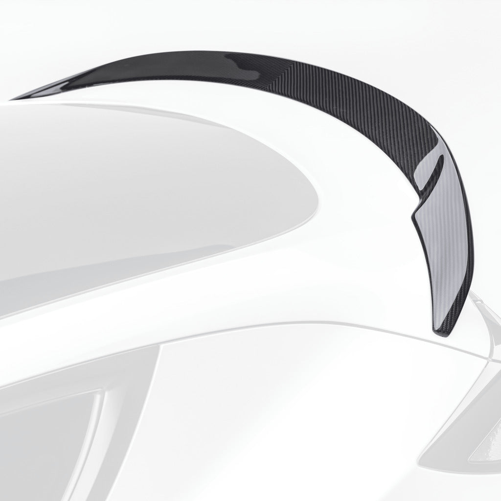 VORSTEINER TEV2060 Decklid Spoiler VRS (Gloss Carbon) for TESLA Model Y 2020- Photo-1