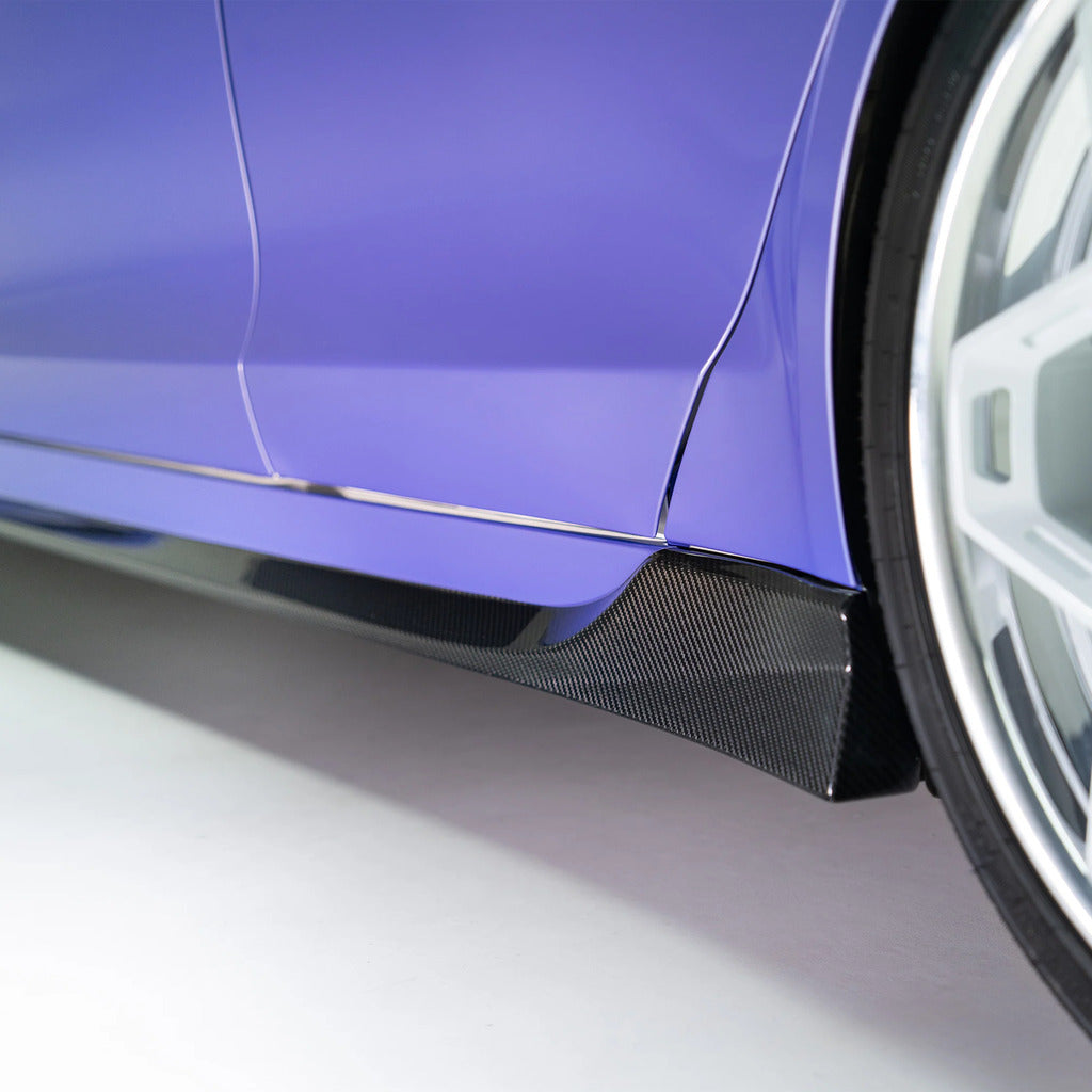 VORSTEINER TEV3031 Side Skirts VRS (Satin Carbon) for TESLA Model S Plaid 2021- Photo-2