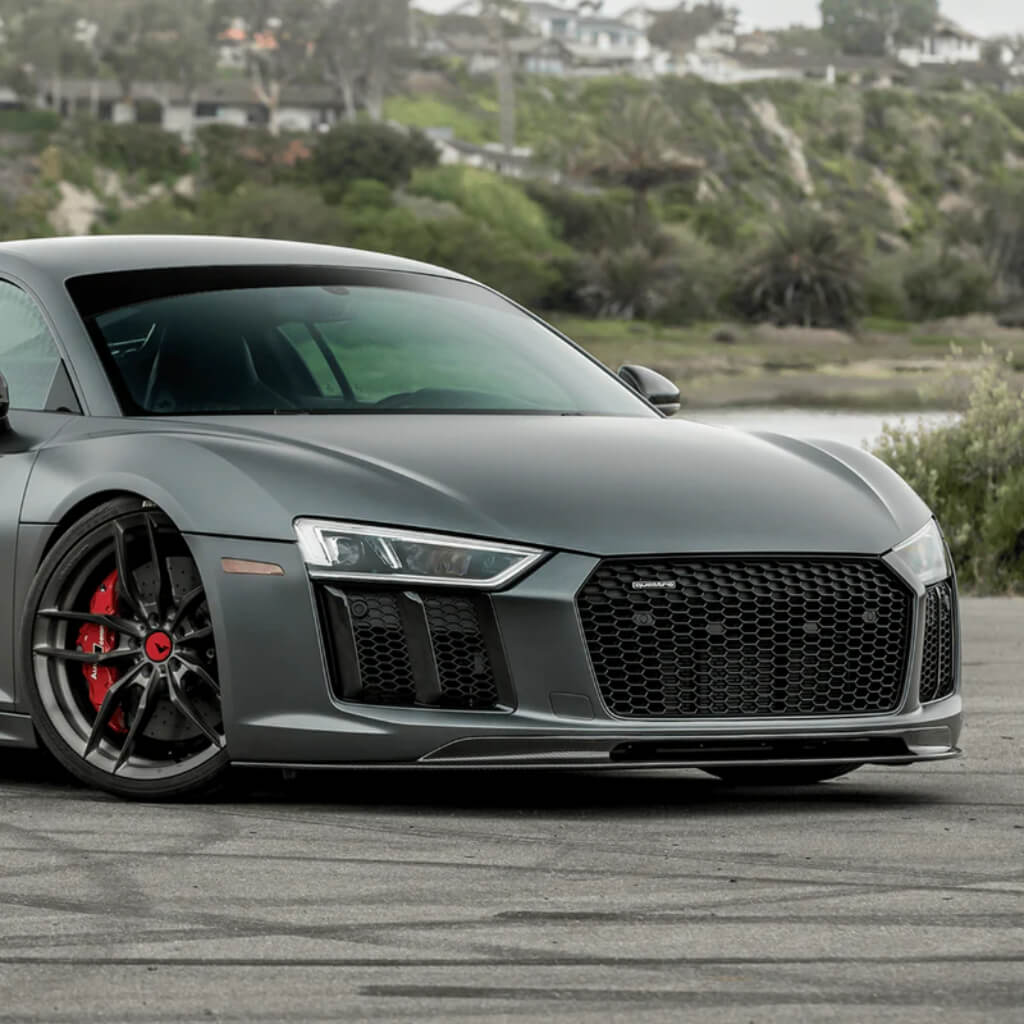 VORSTEINER VUD2120 Front Spoiler VRS (Gloss Carbon) for AUDI R8 2017-2019 Photo-1