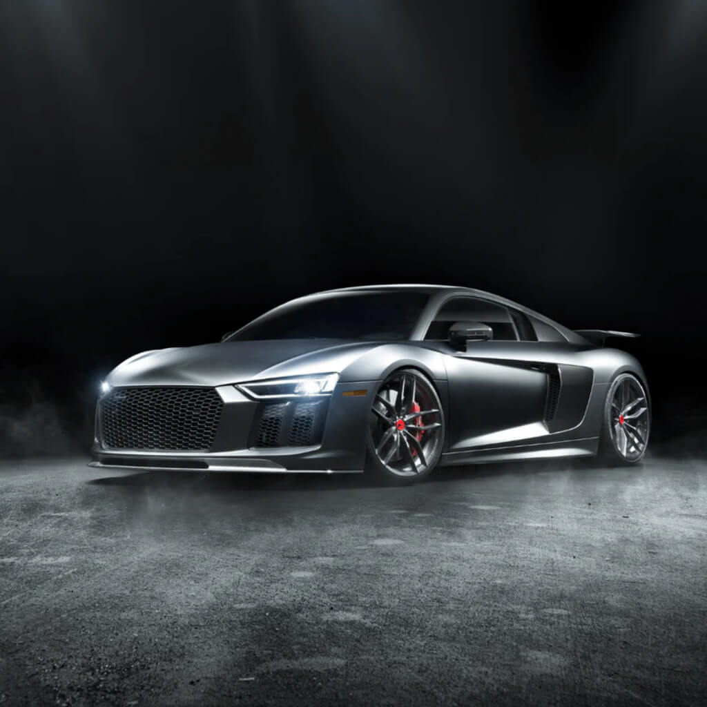 VORSTEINER VUD2120 Front Spoiler VRS (Gloss Carbon) for AUDI R8 2017-2019 Photo-6