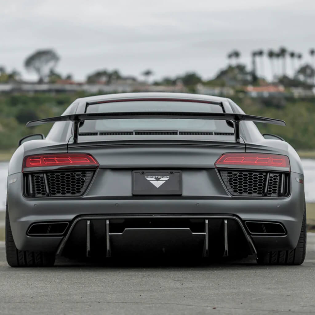 VORSTEINER VUD2150 Rear Diffuser VRS (Gloss Carbon) for AUDI R8 2017-2019 Photo-6