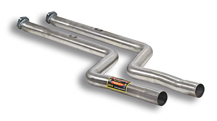 SUPERSPRINT 789012 Front pipes kit (de-cat, catless) for BMW E90 330i Photo-0