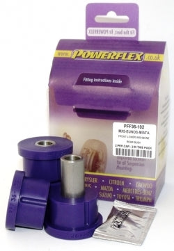 POWERFLEX PFF36-102 x2 Front Lower Wishbone Rear Bushing MAZDA Miata (1989 - 2005) Photo-0