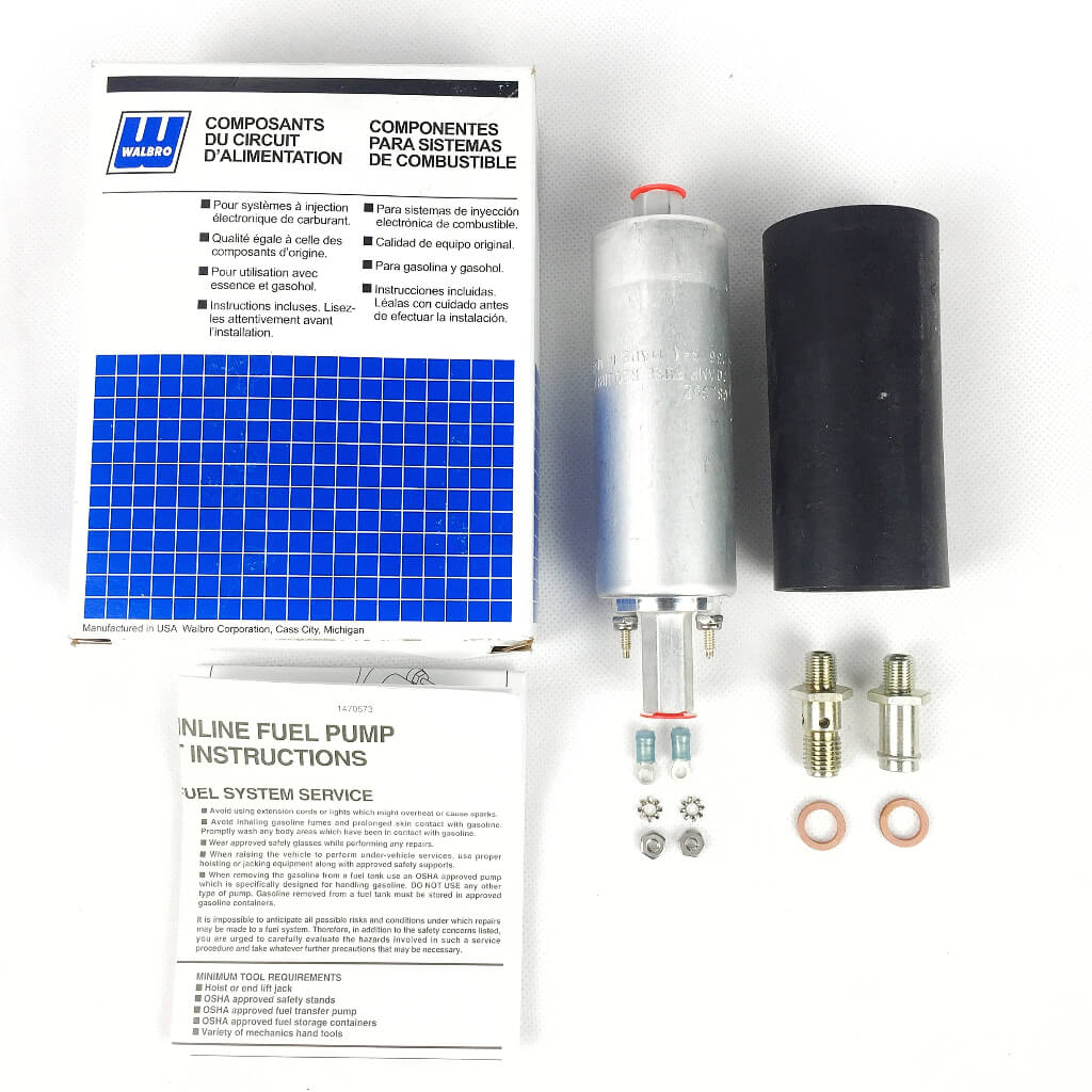 WALBRO GSL392 Universal In-line Fuel Pump 255 Ltr/Hr High Pressure Photo-1