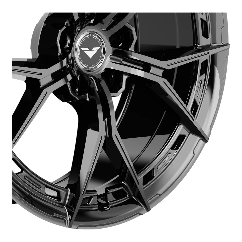 VORSTEINER VFX002.20085.5112.27S.57.GB Wheel VFX-002 (20X8.5) Gloss Black for AUDI R8 / LAMBORGHINI Huracan / MCLAREN 570S / 720S 2017-2037 Photo-4