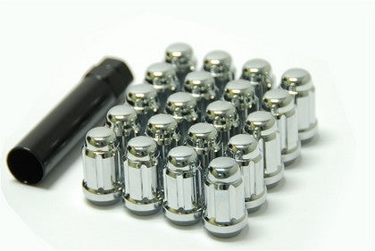 MUTEKI 41885C Lug nuts kit 12x1.25 Chrome (Close End) Photo-0