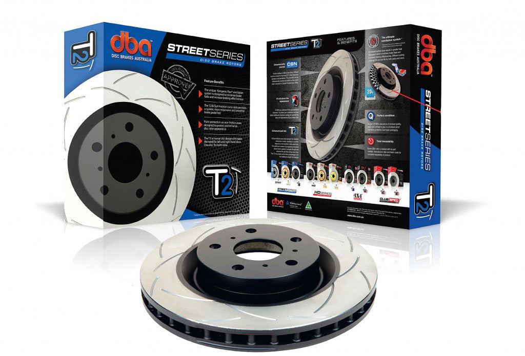 DBA 2700S Front brake Disc TOYOTA HILUX, LC PRADO, LEXUS GX470 T3 Slot 338mm Photo-0