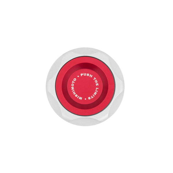 MISHIMOTO MMOFC-SUB-RD Oil Filler Cap SUBARU Red Photo-0