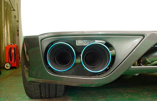HKS 31021-AN010 Legamax Premium Exhaust for NISSAN R35 GT-R (titanium tips) Photo-3