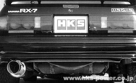 HKS 31019-AZ001 SS Hiper Muffler RX-7 FC3S Photo-0