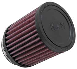K&N RB-0700 UNIVERSAL Clamp-On Air Filter 2-1/2" 5 DEG FLG, 3-1/2"OD, 4"H Photo-0