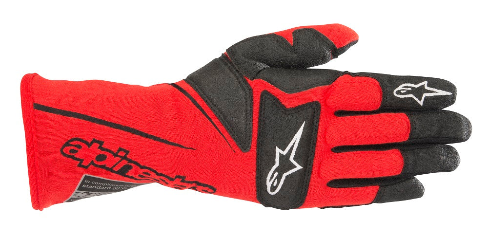 ALPINESTARS 3552818_31_XXL TECH M Mechanics gloves, FIA 8856-2000, red/black, size XXL Photo-0 