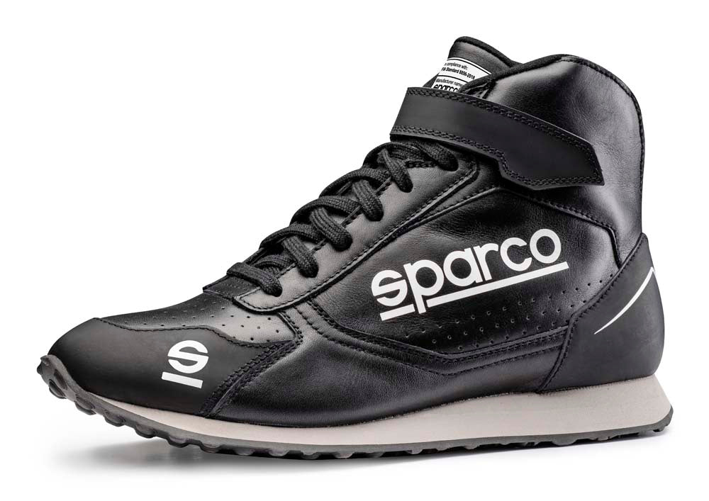 SPARCO 00126544NR Co-driver/mechanic's shoes MB CREW, FIA 8856-2000, black, size 44 Photo-1 