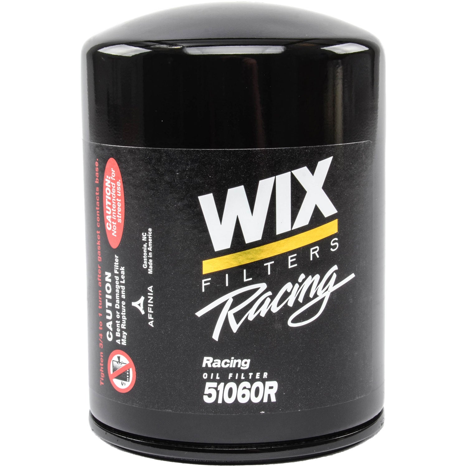 WIX 51060R Racing Oil Filter - for GTR Applications w/Alpha Oil Filter Adapter - Race Application Photo-0 