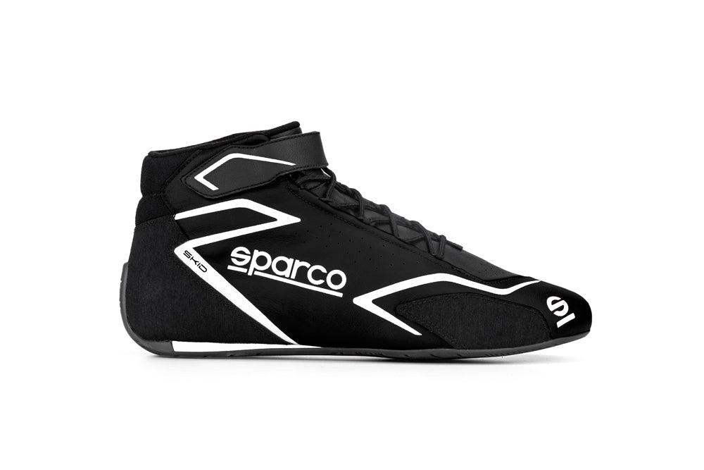 SPARCO 00127548NRNR SKID Racing shoes, FIA 8856-2018, black, size 48 Photo-0 