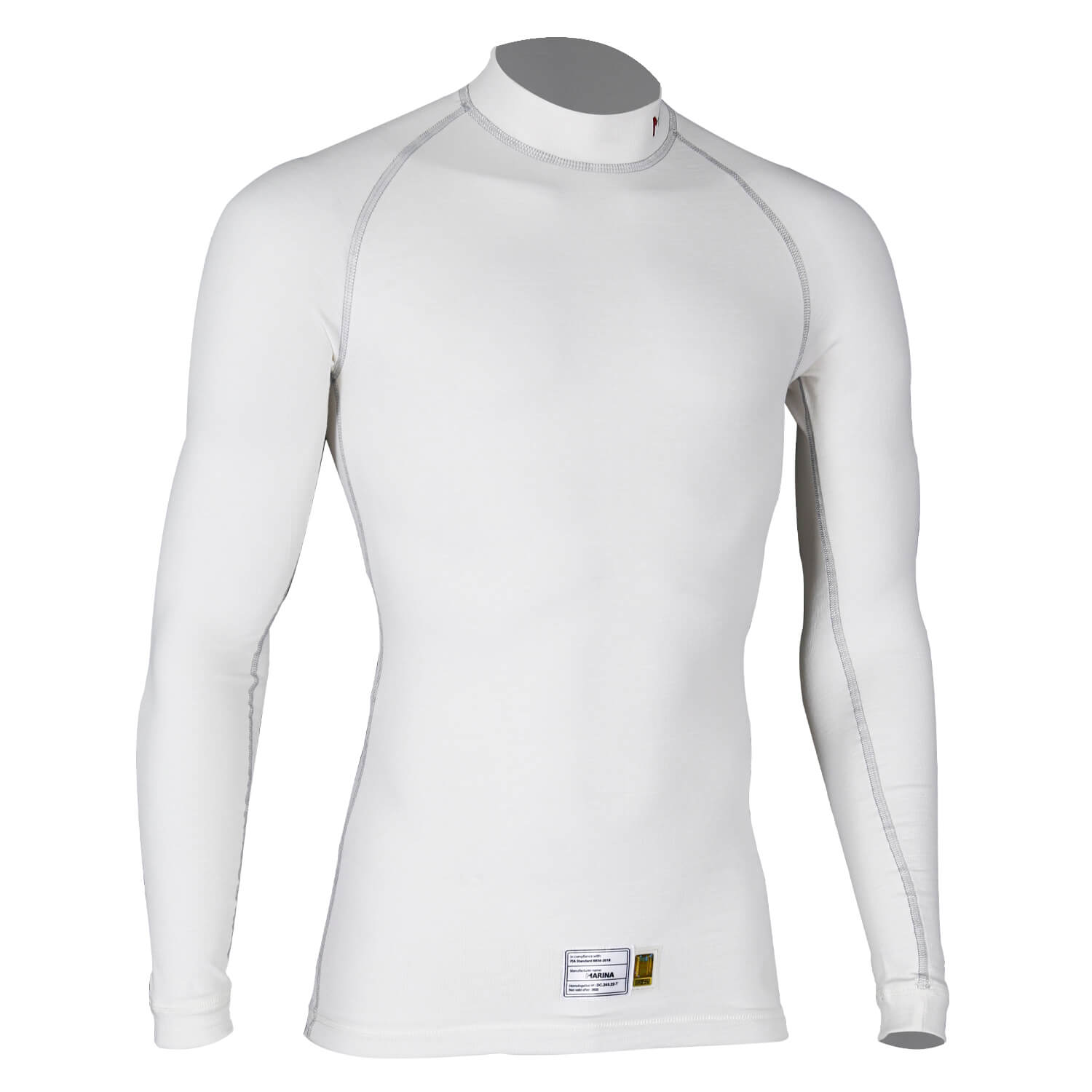 MARINA RACEWEAR R50-090:TM-L Top White M-Plus size L Photo-0