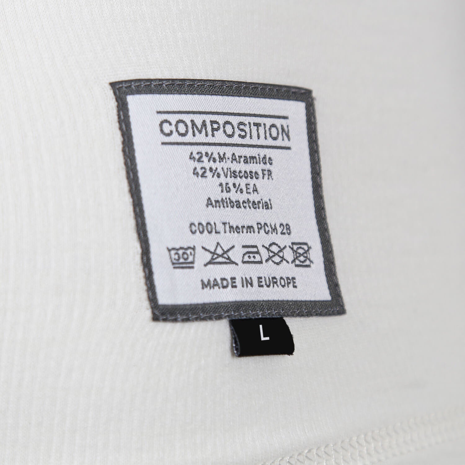 MARINA RACEWEAR R50-090:TM-L Top White M-Plus size L Photo-3