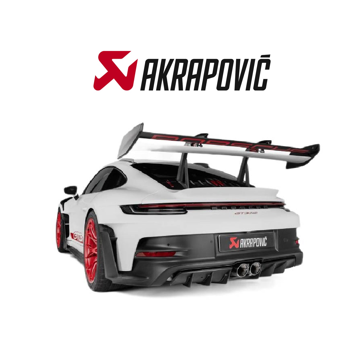 NEW: AKRAPOVIC for PORSCHE 911 GT3 (992) 2022+