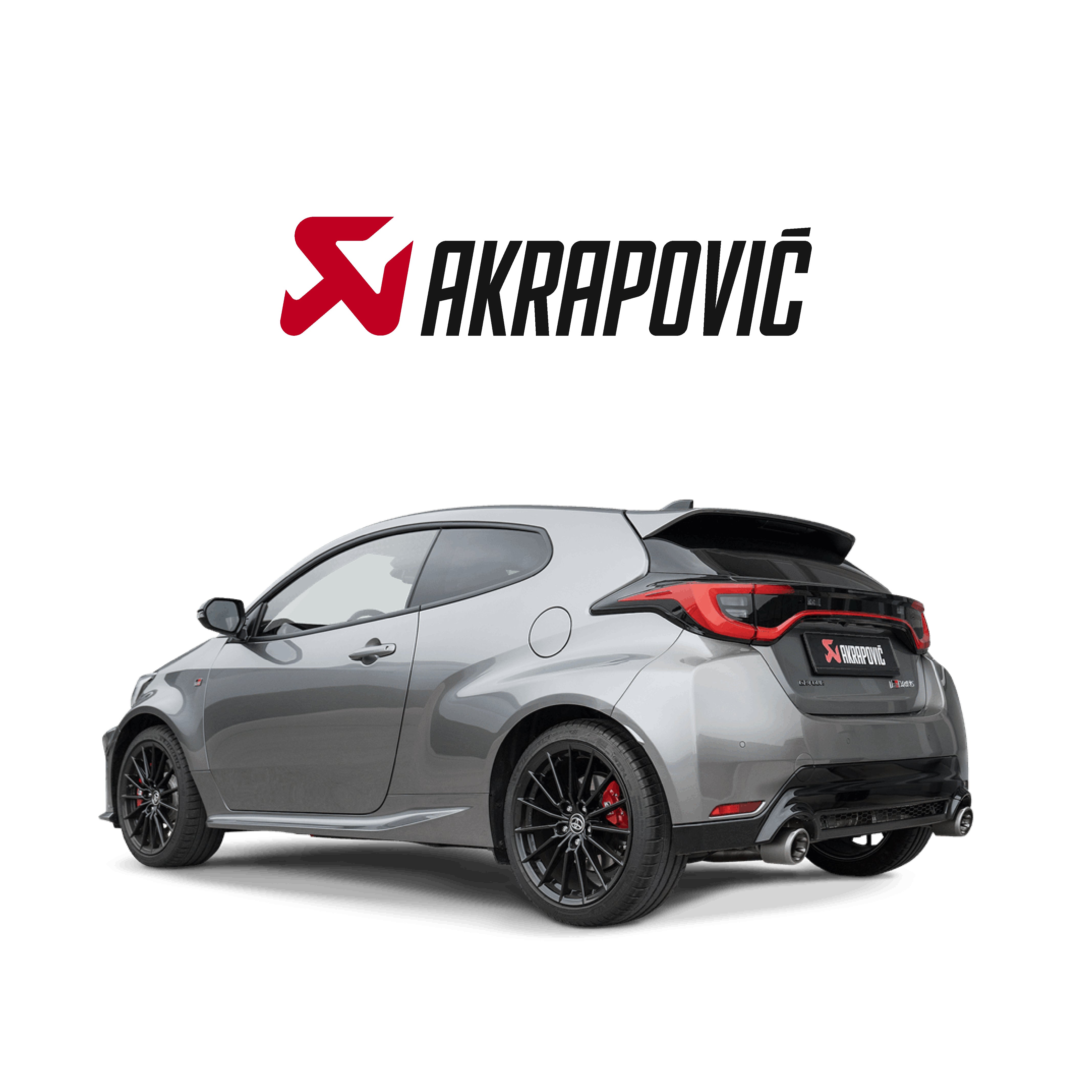 Akrapovič: updated exhaust for Toyota GR / GRMN Yaris 2025| ATOMIC-SHOP