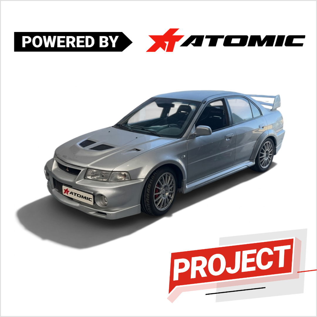 MITSUBISHI Lancer Evolution VI RSII: Pure Analog Engineering from the ATOMIC-SHOP Vault